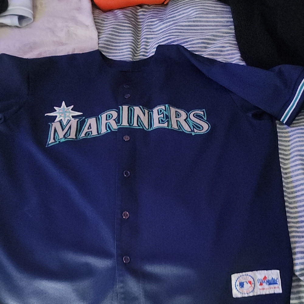 Kids Navy Mariners Shirt
